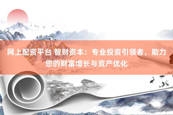 网上配资平台 智财资本：专业投资引领者，助力您的财富增长与资产优化