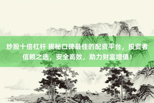 炒股十倍杠杆 揭秘口碑最佳的配资平台，投资者信赖之选，安全高效，助力财富增值！